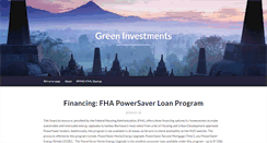 Desktop Screenshot of climatefinanceoptions.org